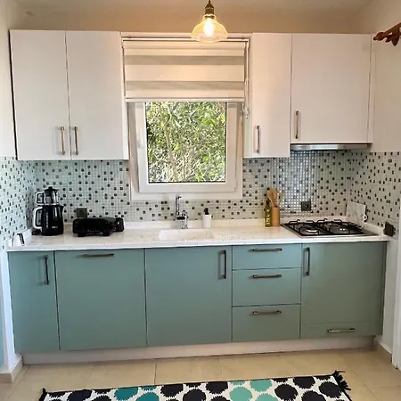 2+1 House In Center With Sea View And Big Private Garden 아파트